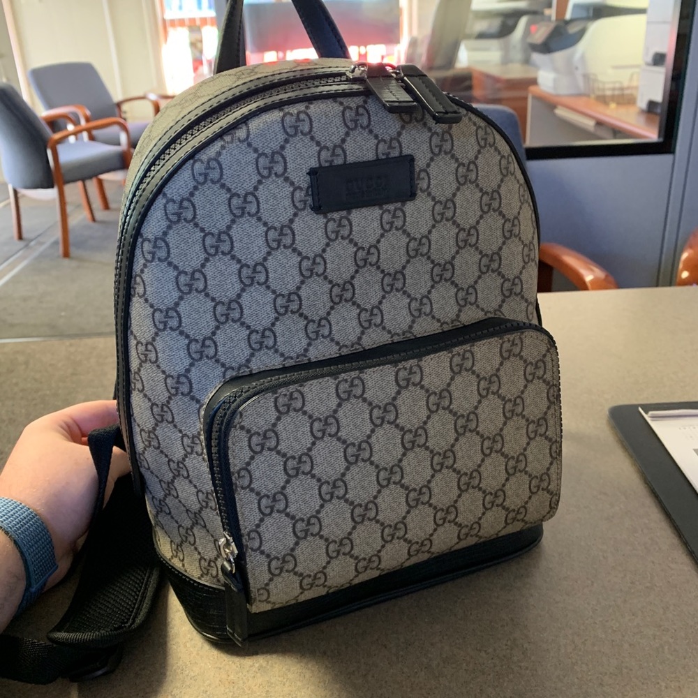 GG small supreme backpack